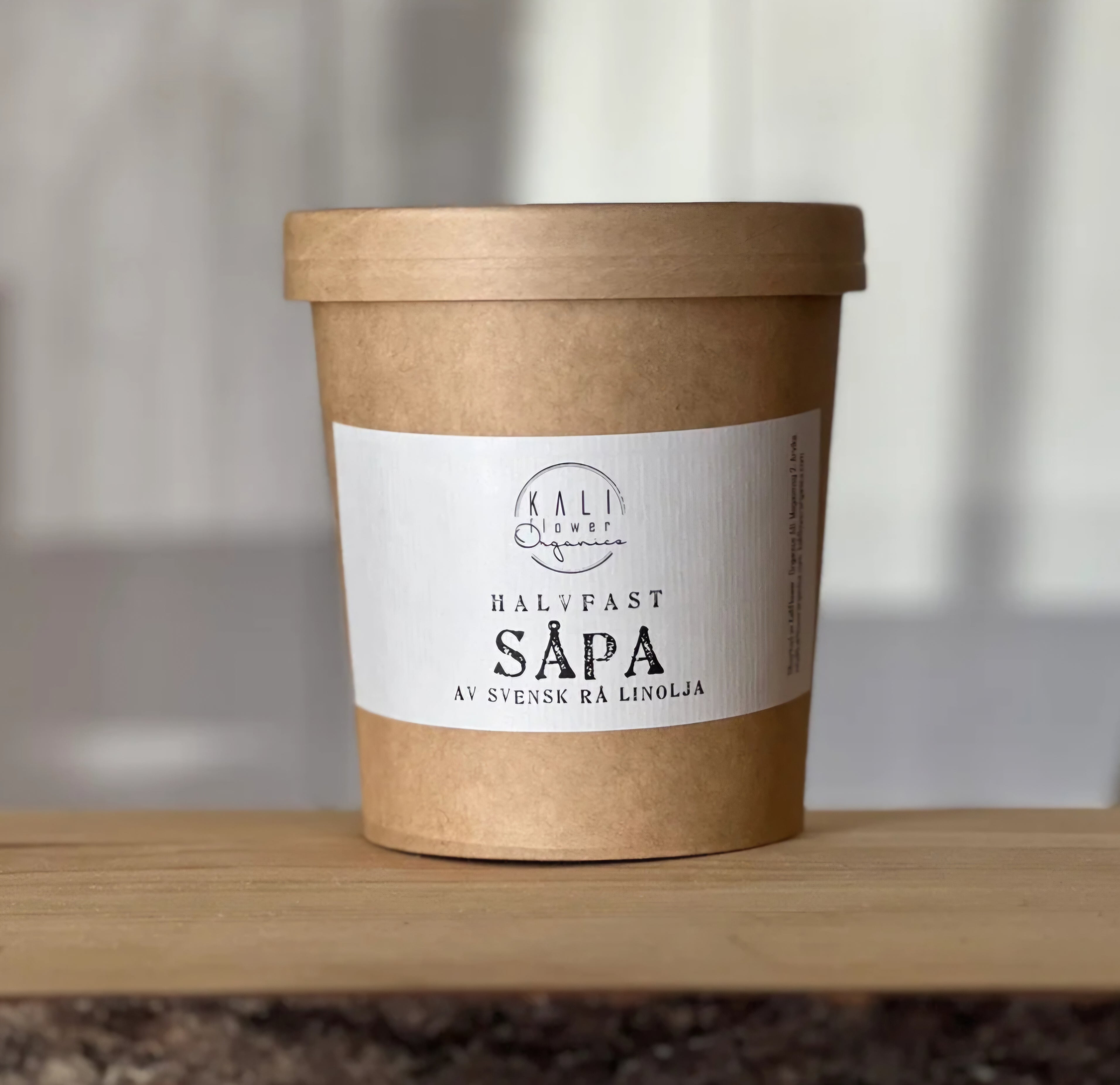 Linoljesåpa – Fast och koncentrerad