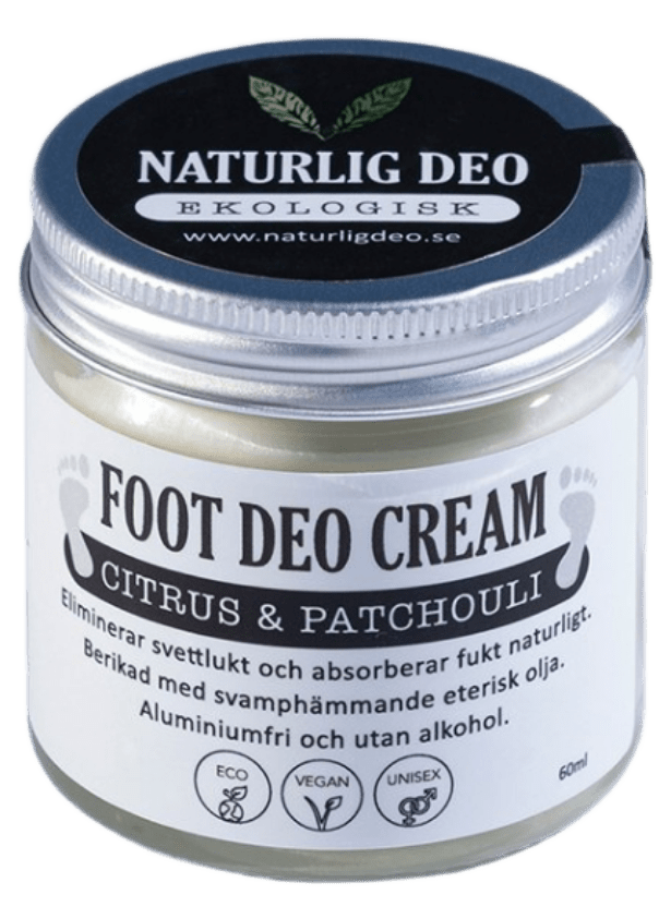 Naturlig Deo Fot Deo Citrus & Patchouli - Vindpust Butik