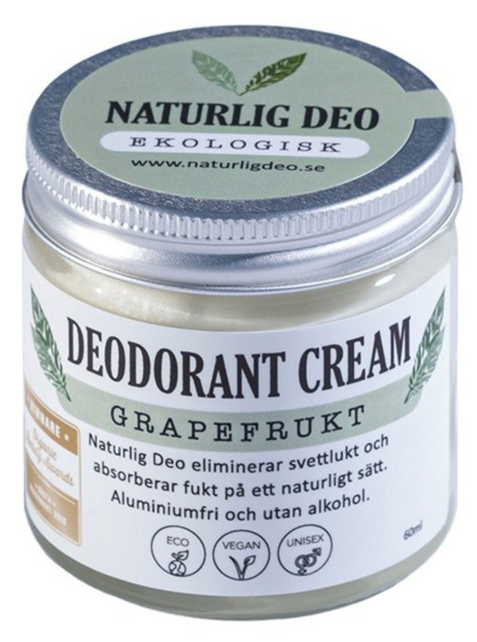 Naturlig Deo Grapefrukt - Ekologisk deodorant - Vindpust Butik