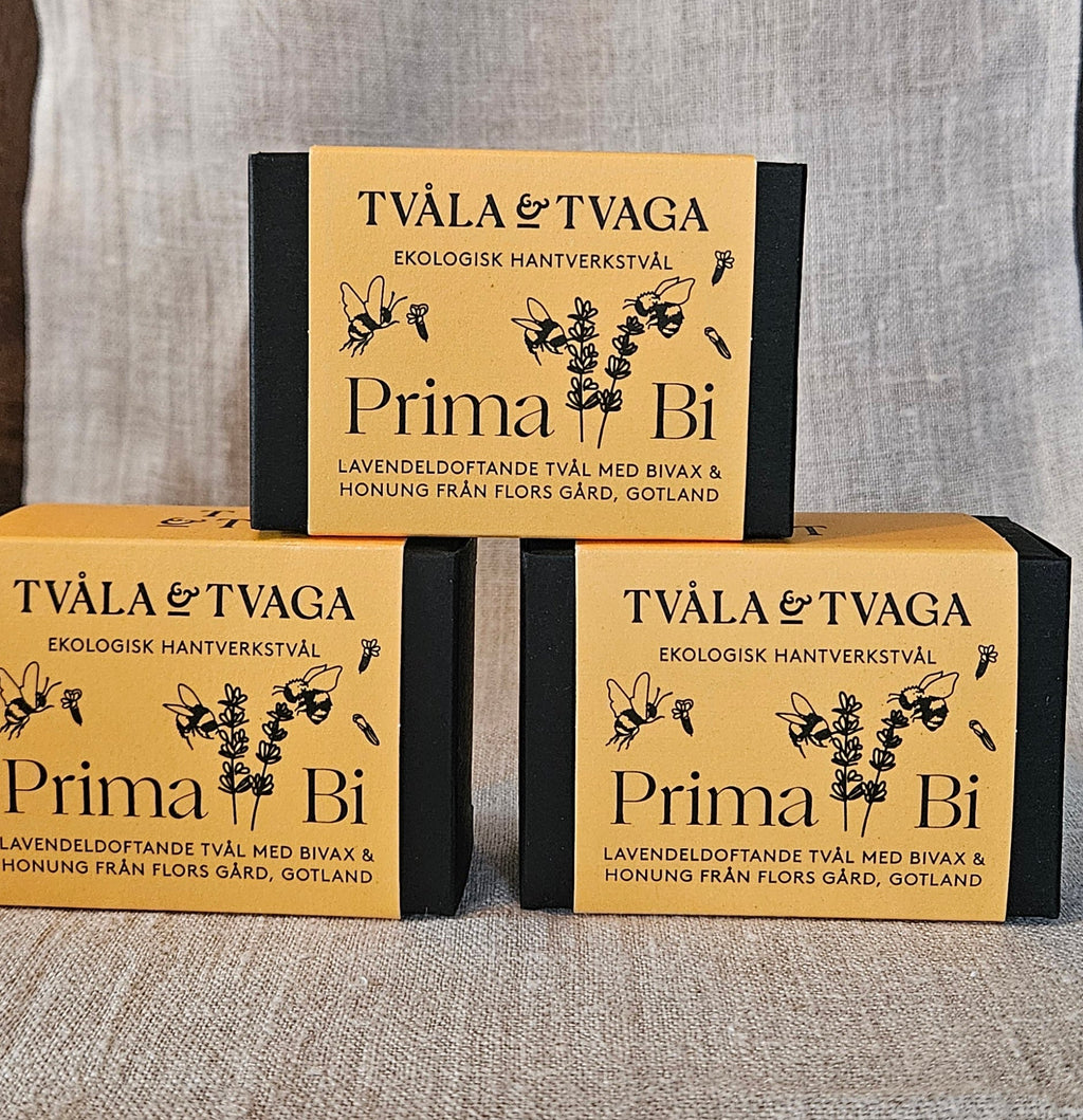 PRIMA BI bivaxtvål med doft av lavendel - Vindpust Butik