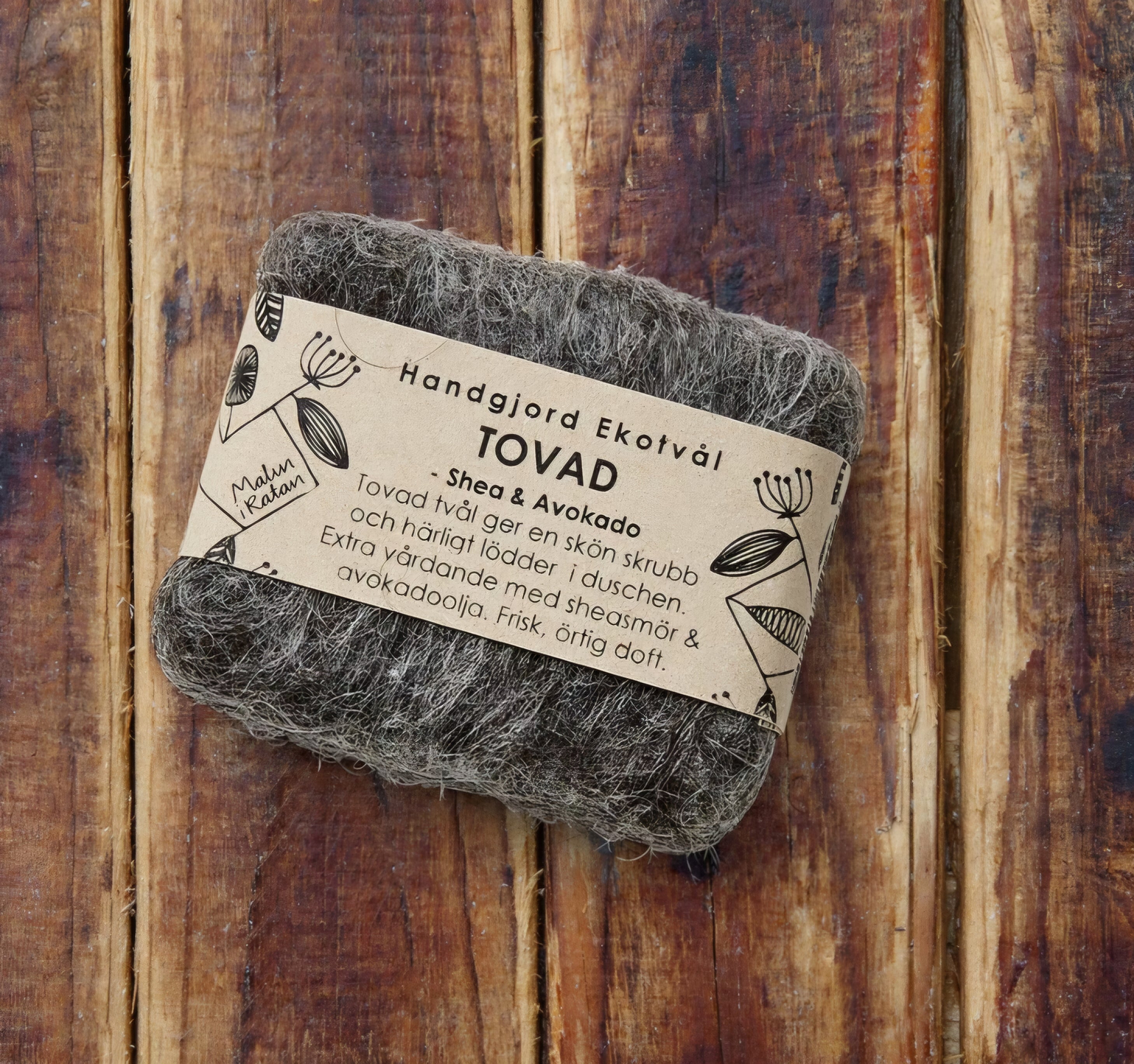 Tovad tvål Shea & Avokado