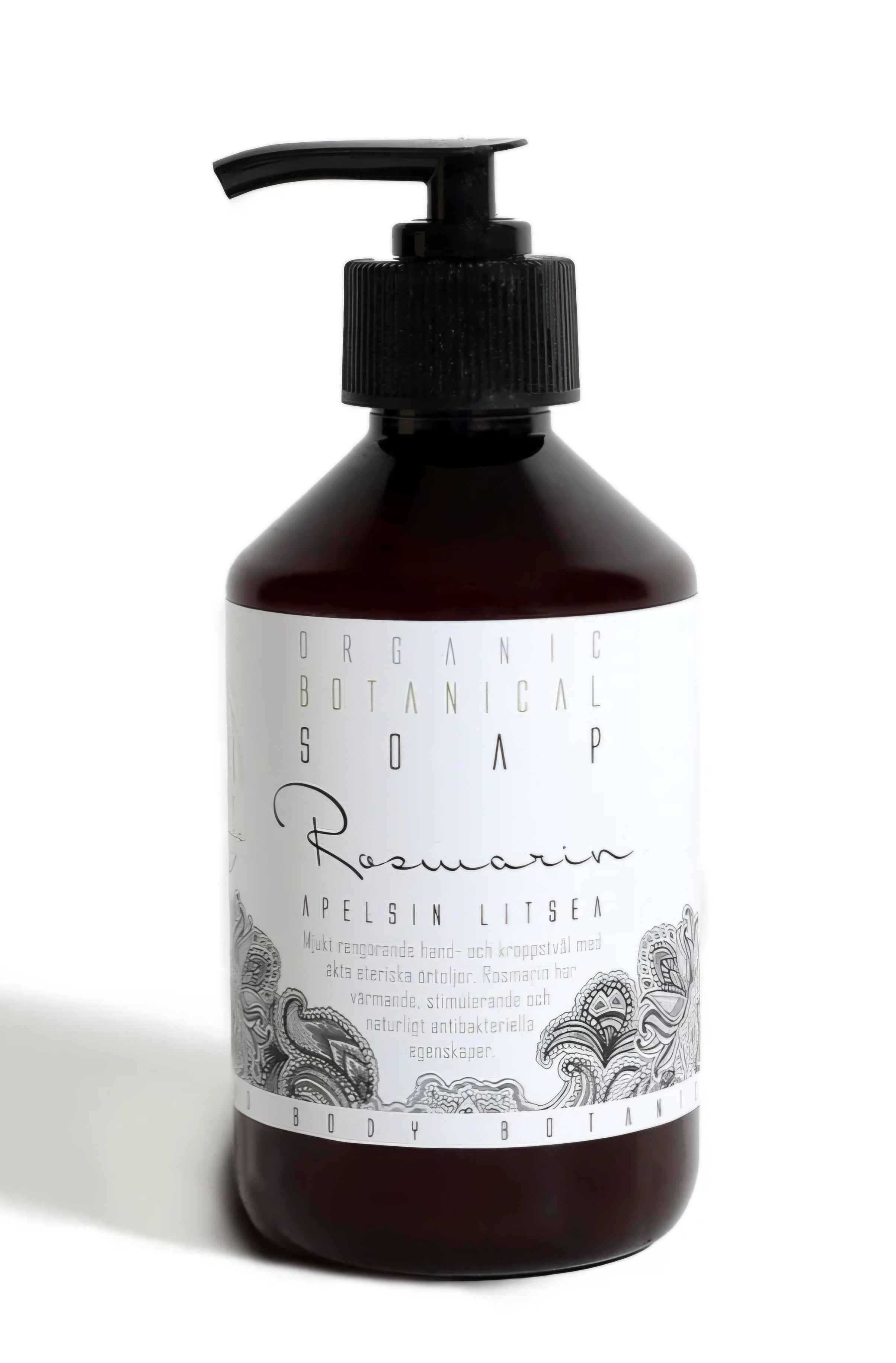 Pumptvål Apelsin Rosmarin Litsea