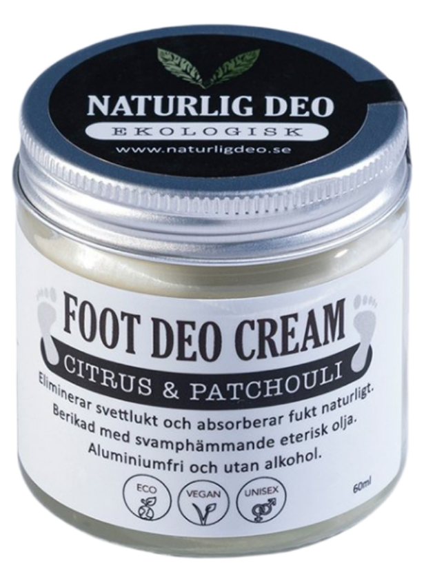 Naturlig Deo Fot Deo Citrus & Patchouli