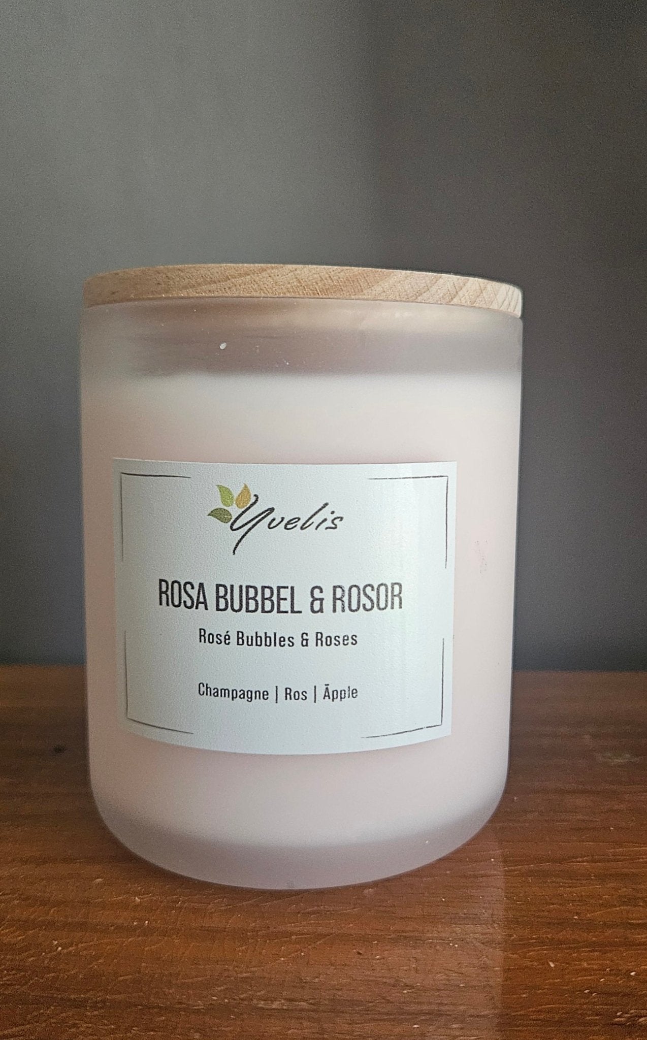 Rosa Bubbel & Rosor - Vindpust Butik